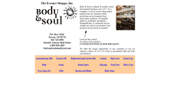 Desktop Screenshot of bodyandsoulonline.com